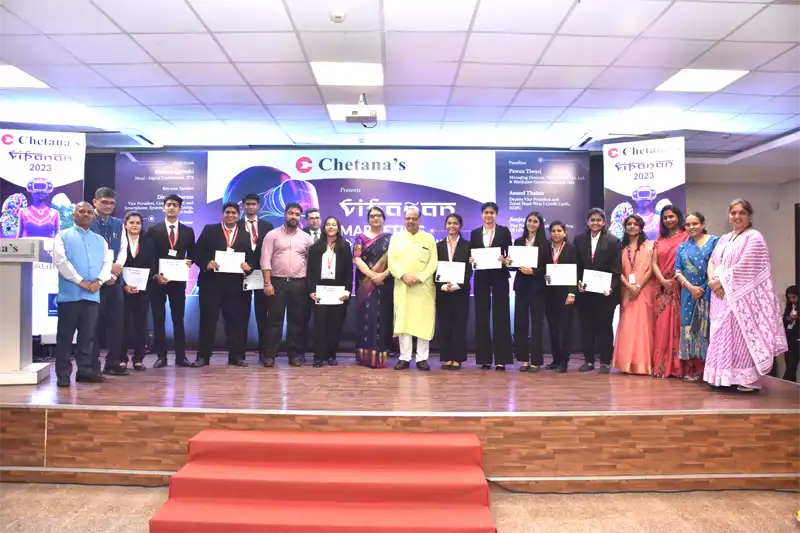 Runner up of the Poster making competition: PGDM-B Creative Edge